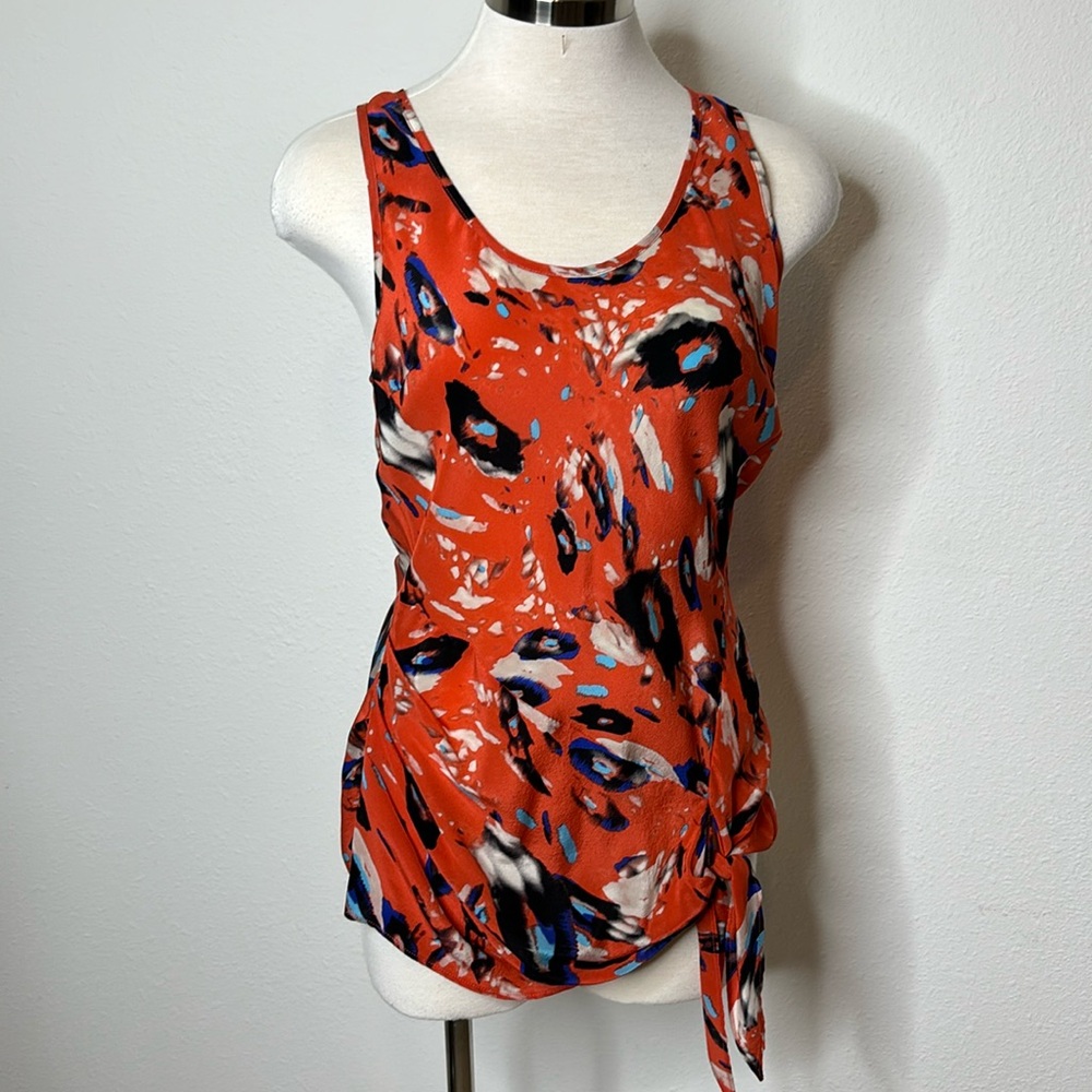 Rebecca Minkoff size 4 raspberry colored topez tank